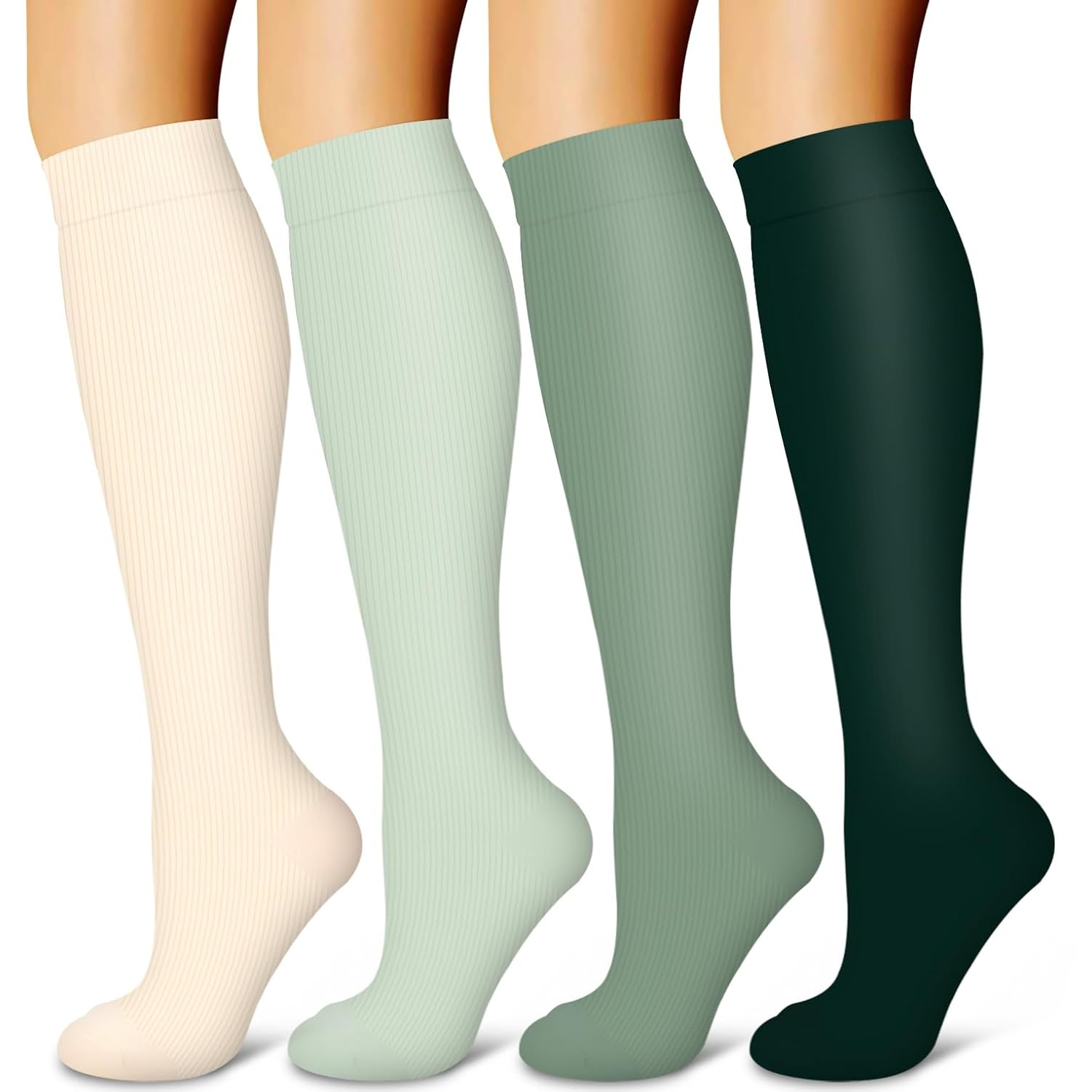 Unisex Compression Athletic Support Socks