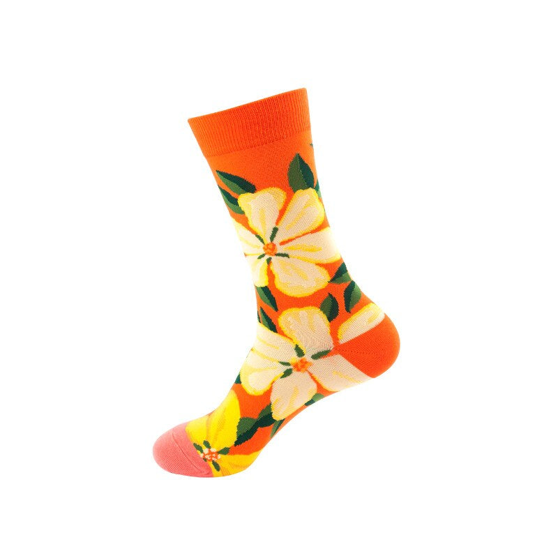 Happy Bright Abstract SocksHappy Bright Abstract Socks - Image 7