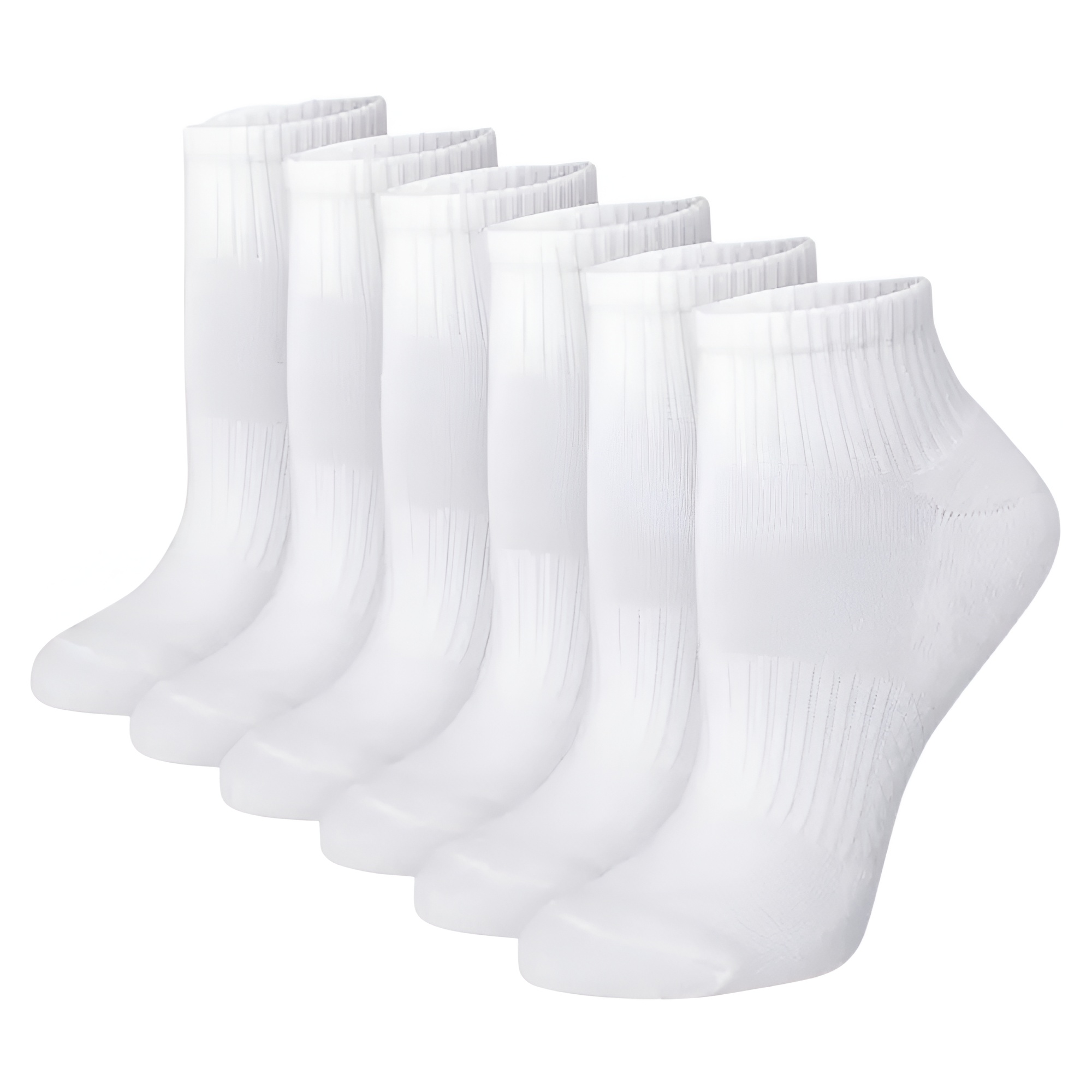 Women's Performance Ankle Socks Cushioned 6-pairs Intimates Multi Pack