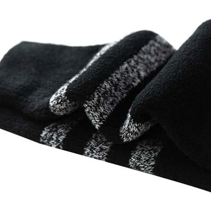 Solid Color Warm Thick Thermal Socks For Men