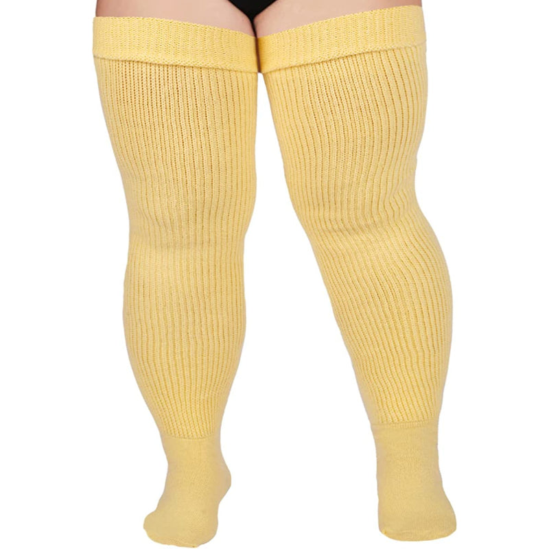 Plus Size Womens Thigh High Socks for Thick Thighs- Extra Long & Thick Over the Knee Stockings- Leg Warmer Boot SocksPlus Size Womens Thigh High Socks for Thick Thighs- Extra Long & Thick Over the Knee Stockings- Leg Warmer Boot Socks - Image 22