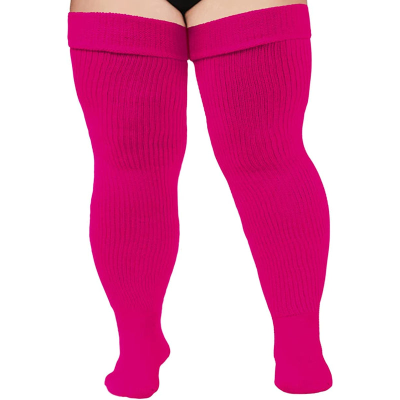 Plus Size Womens Thigh High Socks for Thick Thighs- Extra Long & Thick Over the Knee Stockings- Leg Warmer Boot SocksPlus Size Womens Thigh High Socks for Thick Thighs- Extra Long & Thick Over the Knee Stockings- Leg Warmer Boot Socks - Image 17
