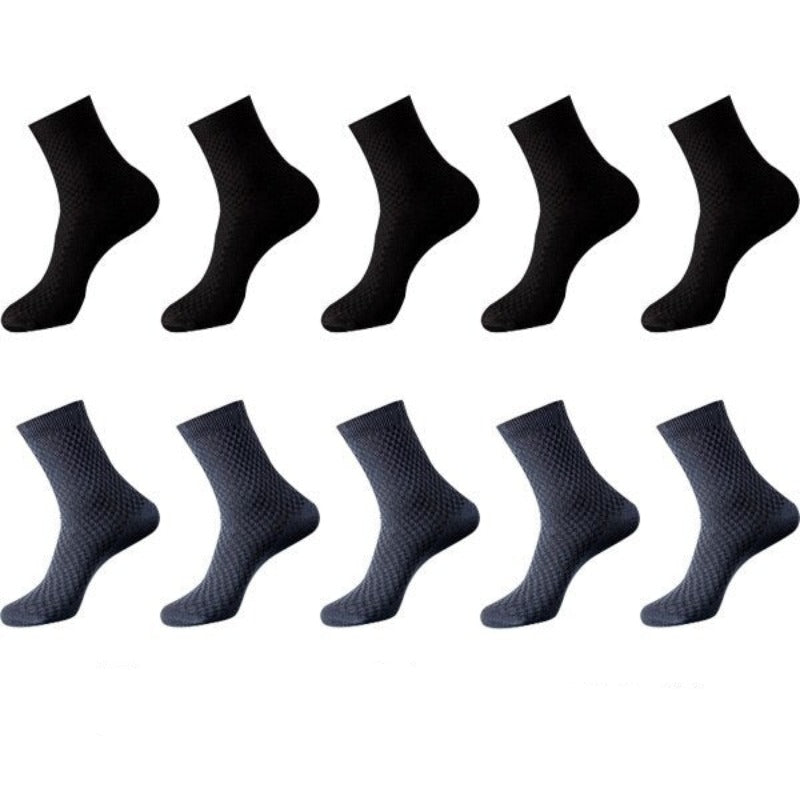 10 Pairs Bamboo Fiber Casual Long Socks10 Pairs Bamboo Fiber Casual Long Socks - Image 5