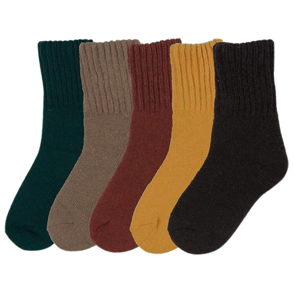 Boot Socks for Women Winter Solid Thick Warm Socks
