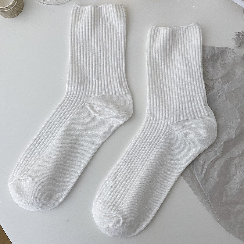 White Lace Bowknot Cotton Ankle SocksWhite Lace Bowknot Cotton Ankle Socks - Image 7