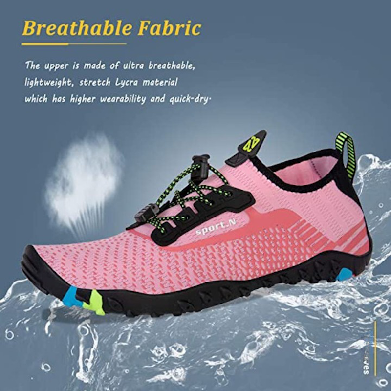 Unisex Sports Lace Up Aquatic Shoes For Yoga Beach SwimUnisex Sports Lace Up Aquatic Shoes For Yoga Beach Swim - Image 8