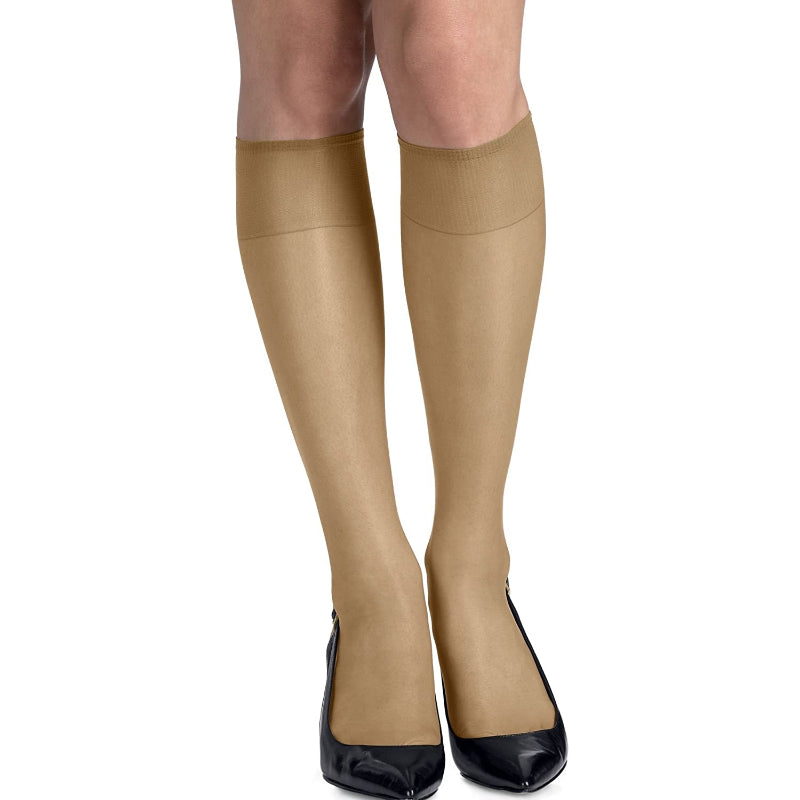 Silk Reflections Women's Knee High Reinforce ToeSilk Reflections Women's Knee High Reinforce Toe - Image 2