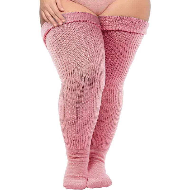 Plus Size Thigh High Socks for Thick Thighs Women- Thigh Highs Widened Extra Long Thick Knit SocksPlus Size Thigh High Socks for Thick Thighs Women- Thigh Highs Widened Extra Long Thick Knit Socks - Image 18