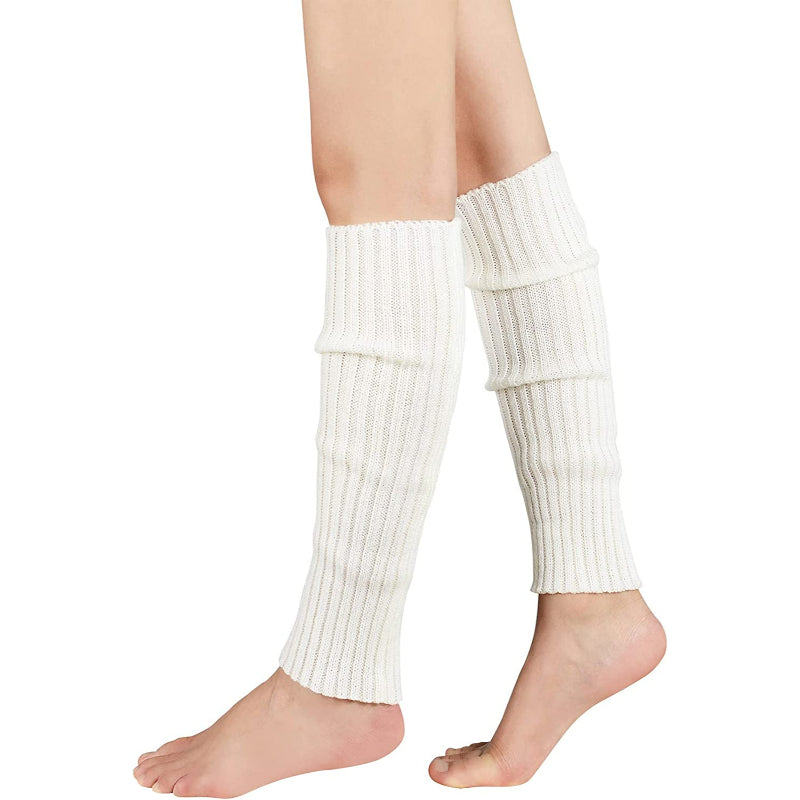 Solid Color Womens Fashion Leg Warmers Adult Junior 80s Ribbed Knitted Long Socks for Party Sports Casual SocksSolid Color Womens Fashion Leg Warmers Adult Junior 80s Ribbed Knitted Long Socks for Party Sports Casual Socks - Image 4