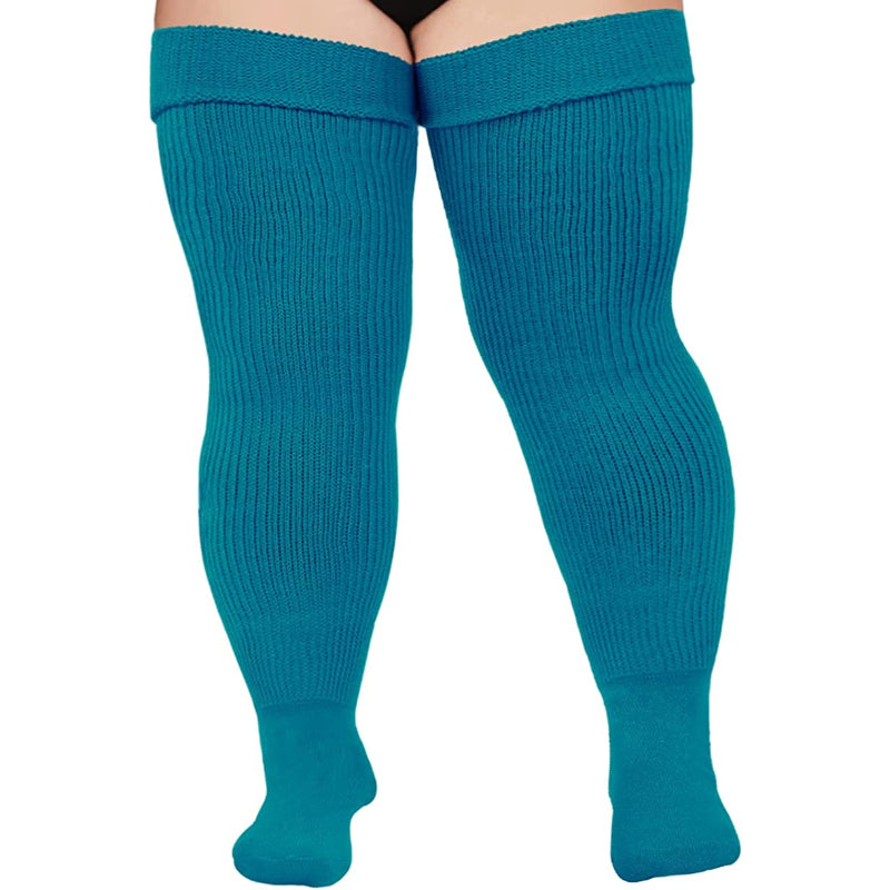 Plus Size Womens Thigh High Socks for Thick Thighs- Extra Long & Thick Over the Knee Stockings- Leg Warmer Boot SocksPlus Size Womens Thigh High Socks for Thick Thighs- Extra Long & Thick Over the Knee Stockings- Leg Warmer Boot Socks - Image 19