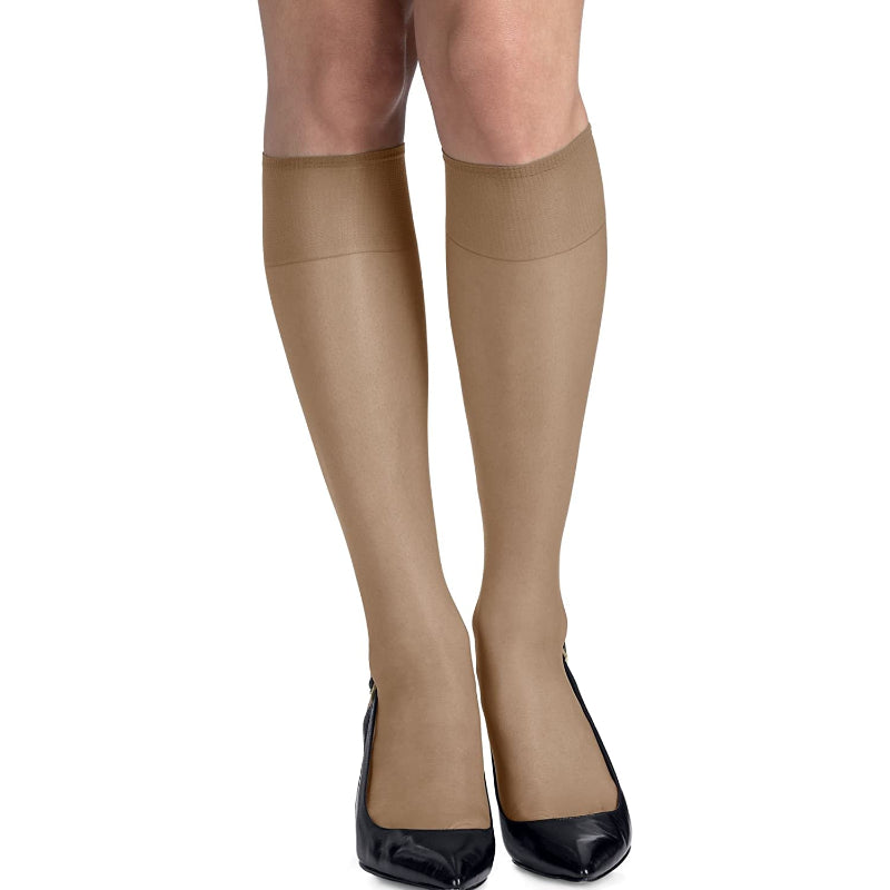 Silk Reflections Women's Knee High Reinforce ToeSilk Reflections Women's Knee High Reinforce Toe - Image 3