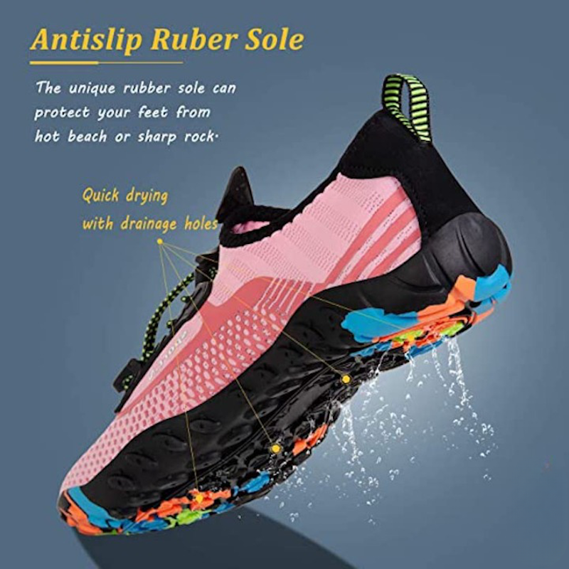 Unisex Sports Lace Up Aquatic Shoes For Yoga Beach SwimUnisex Sports Lace Up Aquatic Shoes For Yoga Beach Swim - Image 9