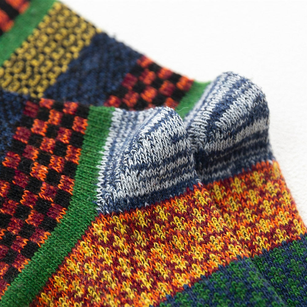Thicken Warm Wool Retro Style Socks SetThicken Warm Wool Retro Style Socks Set - Image 3