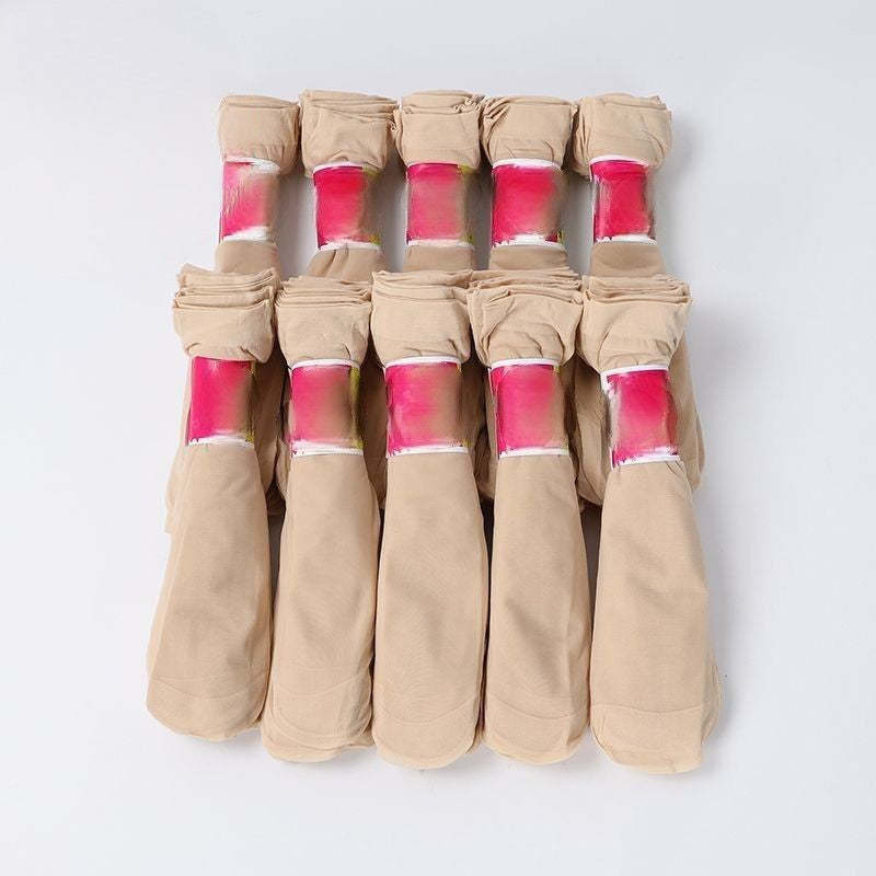 Transparent Ultra Thin Crystal Silk Socks