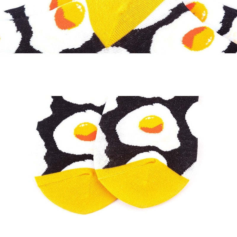 Cartoon Abstract Design Socks