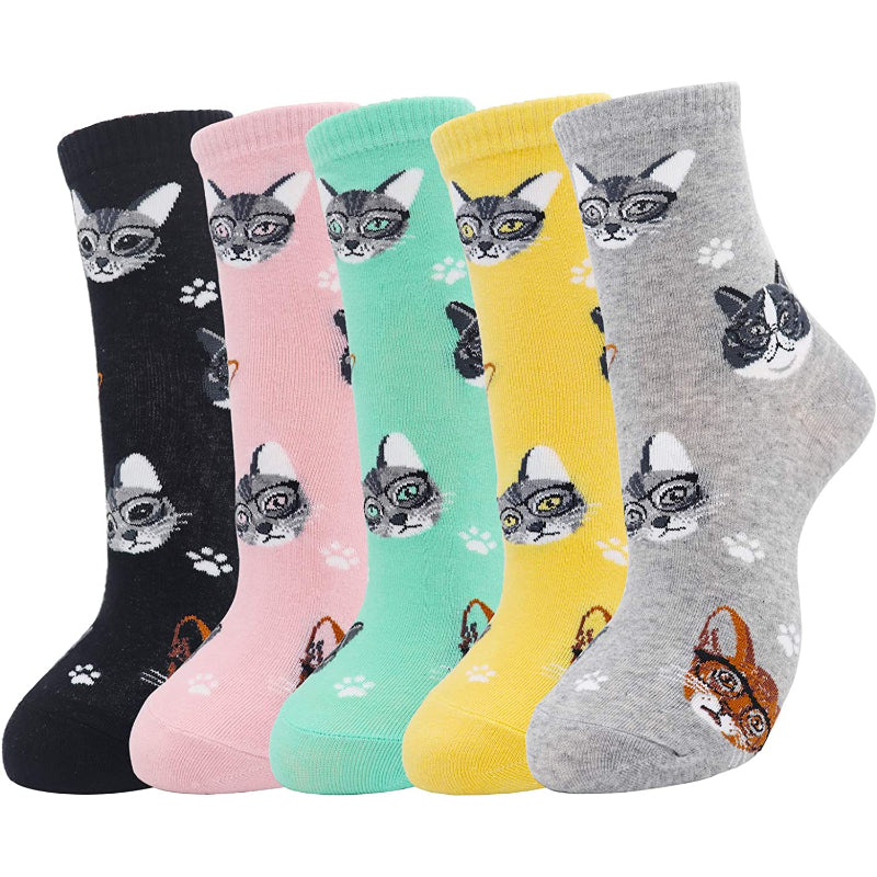 Funny Animal Printed Socks For WomenFunny Animal Printed Socks For Women - Image 4