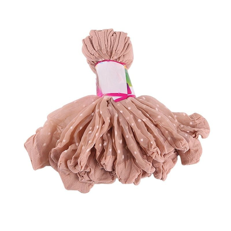 Dot Transparent Thin Crystal Silk SocksDot Transparent Thin Crystal Silk Socks - Image 4