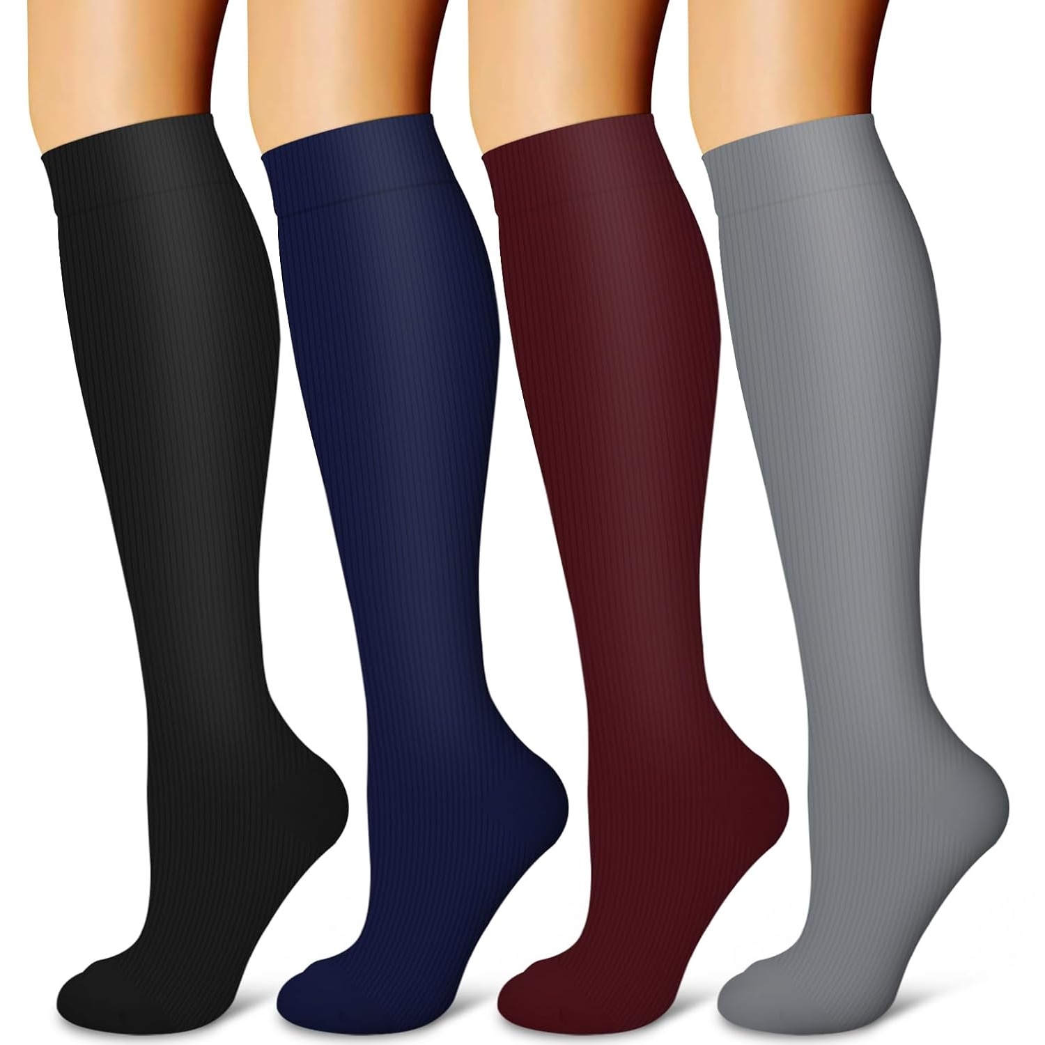 Unisex Compression Athletic Support Socks