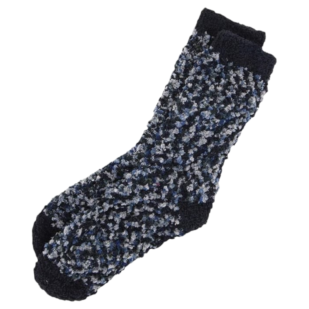 Womens Cozy Chenille SockSolid Chenille Knit Crew Style Socks - Image 5