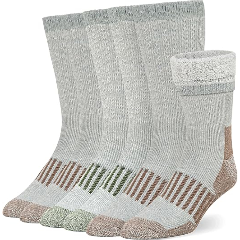 Pair Of 3 Thermal Merino Wool Hiking Socks For Winter TrekkingPair Of 3 Thermal Merino Wool Hiking Socks For Winter Trekking - Image 6