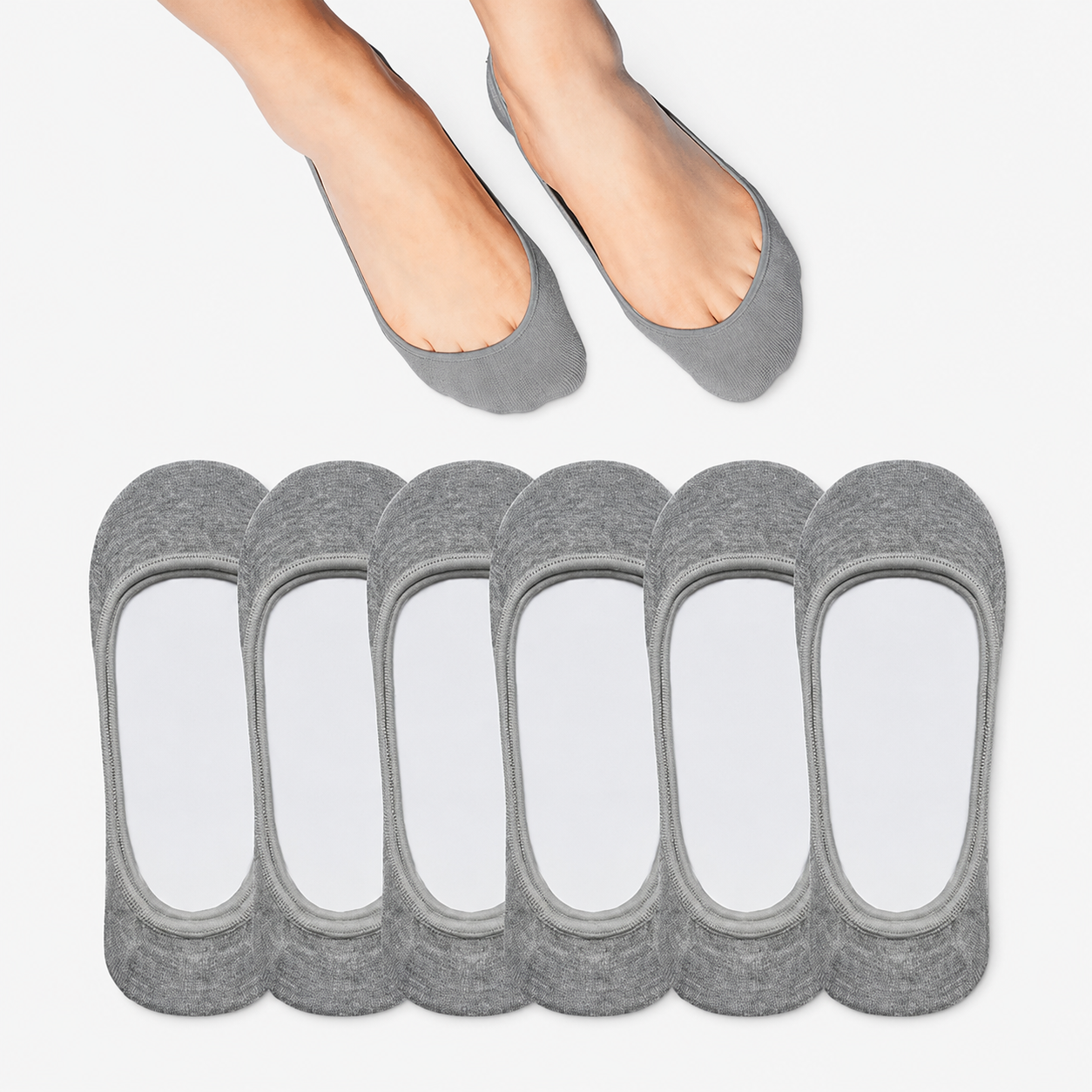 Invisible Flats Shoe Liner No Show Low Socks