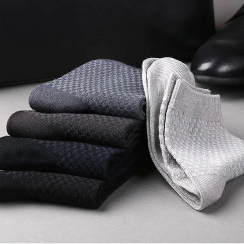 10 Pairs Bamboo Fiber Casual Long Socks10 Pairs Bamboo Fiber Casual Long Socks - Image 9