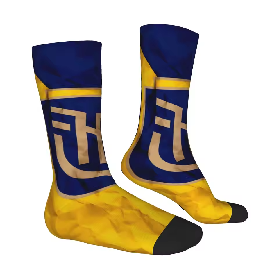 Unisex Ecuador Football Fan Seamless Printed Crew Sock
