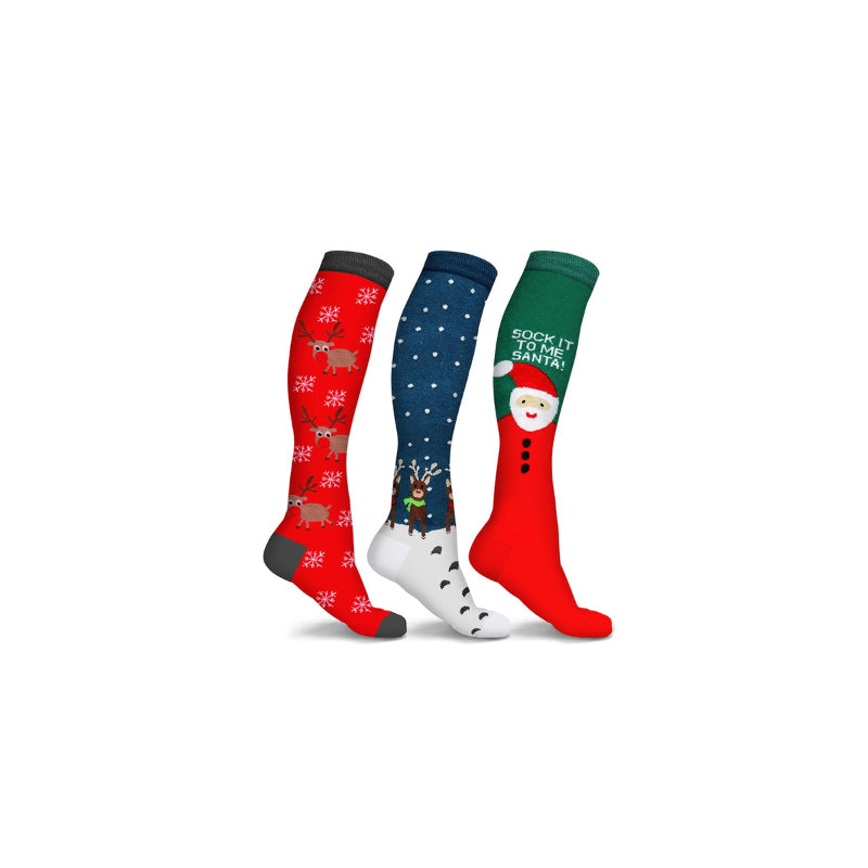 Long Printed Socks For ChristmasLong Printed Socks For Christmas - Image 2