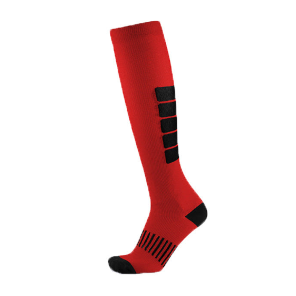 Stripe Pattern Unisex Sporty Compression Socks