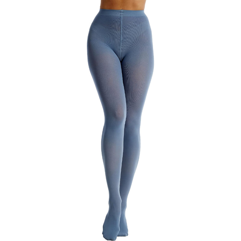 Women's 80 Denier Soft Semi Opaque Solid Color Footed Pantyhose TightsWomen's 80 Denier Soft Semi Opaque Solid Color Footed Pantyhose Tights - Image 10