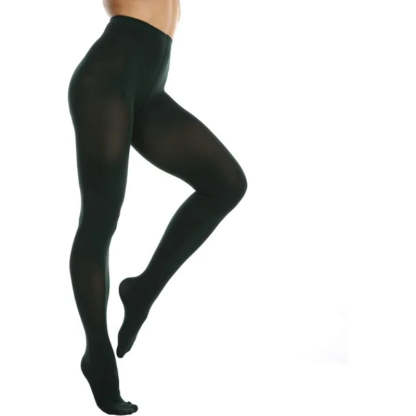 Women's 80 Denier Soft Semi Opaque Solid Color Footed Pantyhose Tights