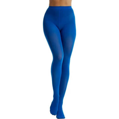 Women's 80 Denier Soft Semi Opaque Solid Color Footed Pantyhose Tights