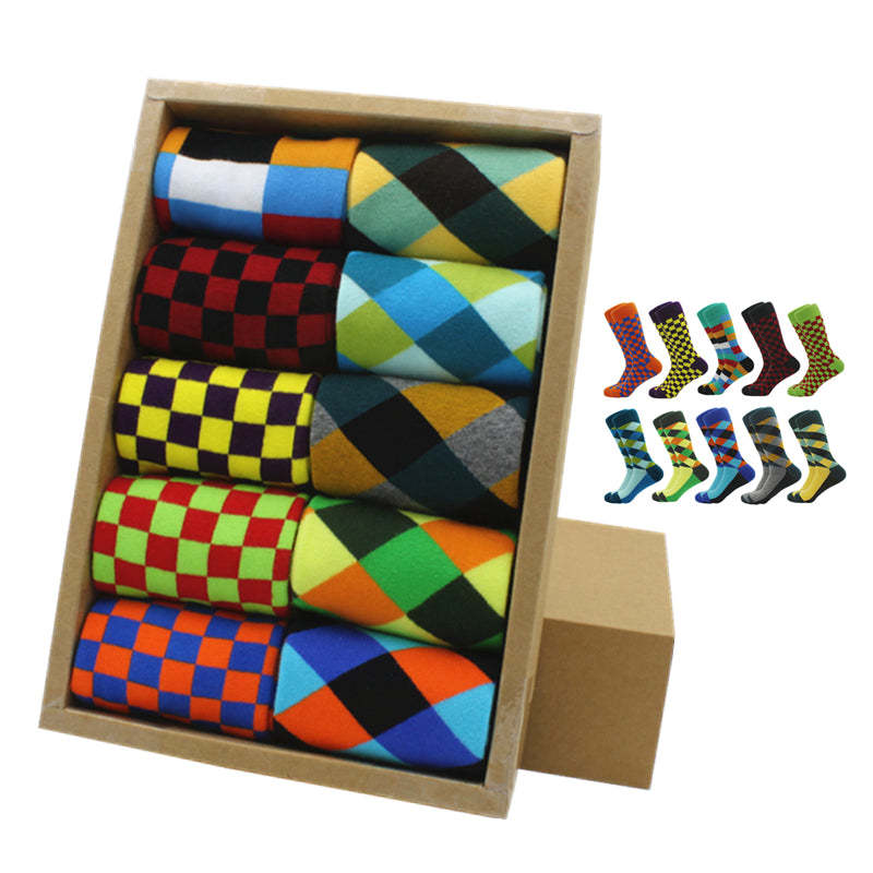Middle Height Casual Socks Set