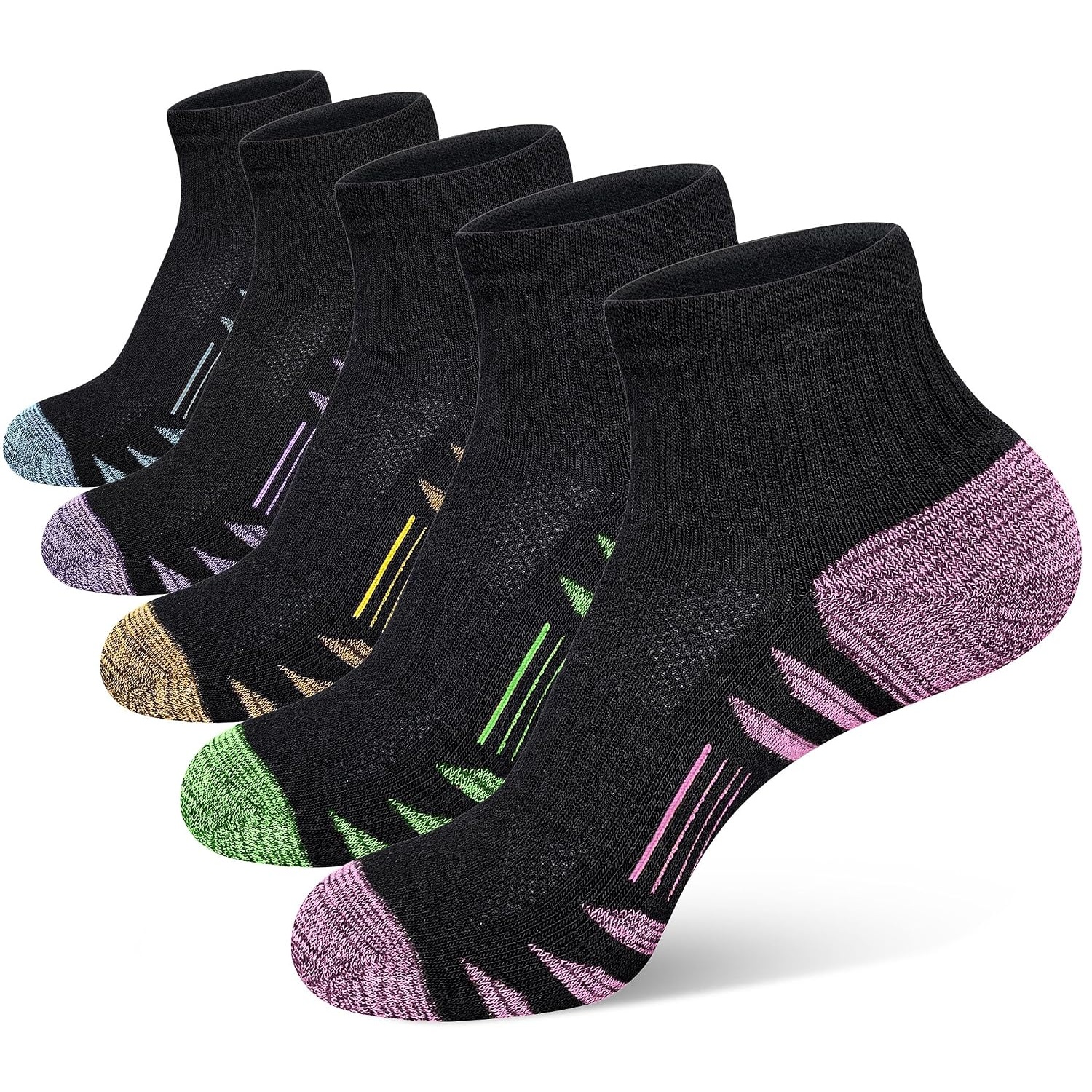 Running Cushioned Wicking Athletic Socks For Women