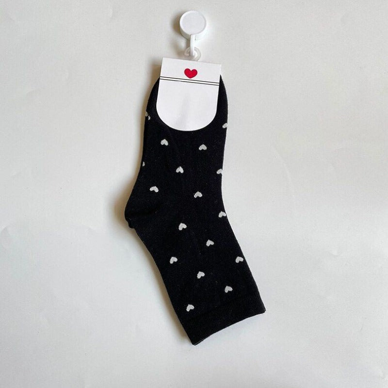 Long Cotton Printed Socks