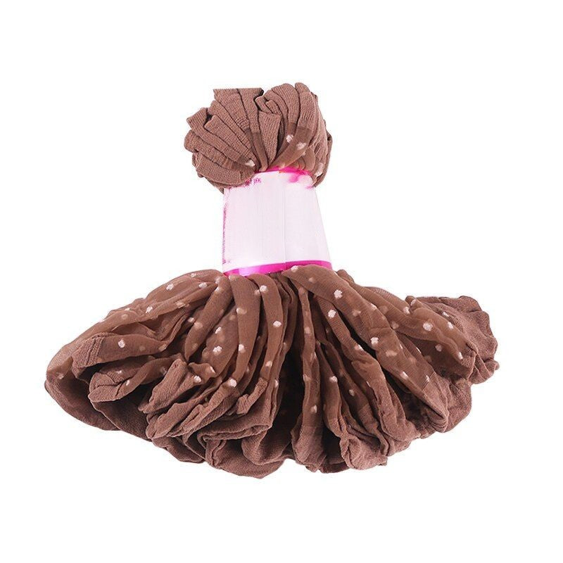 Dot Transparent Thin Crystal Silk SocksDot Transparent Thin Crystal Silk Socks - Image 6