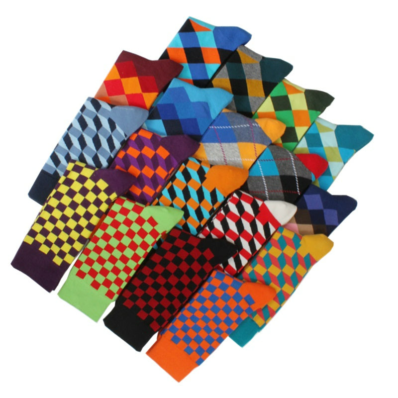 Middle Height Casual Winter Socks SetMiddle Height Casual Winter Socks Set - Image 7