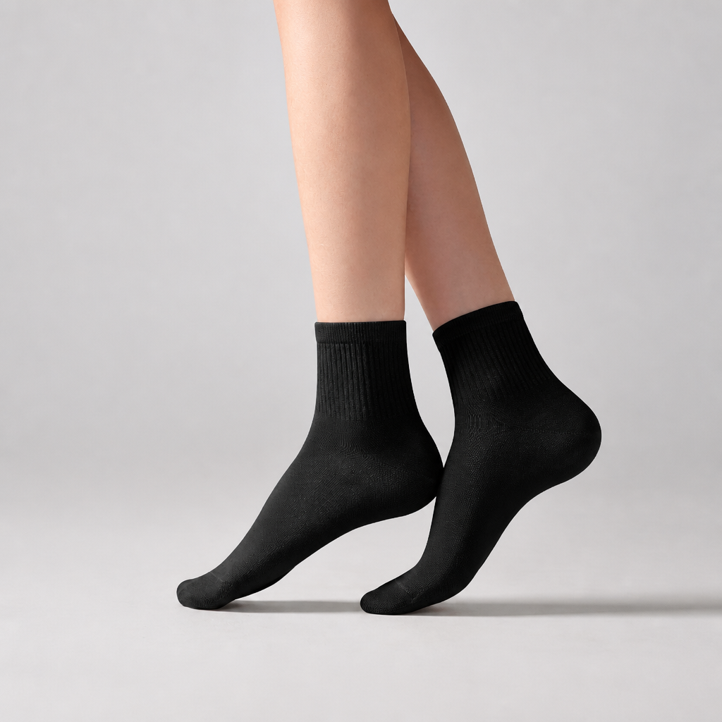 Casual Soft Crew Pack Of 6 Socks For Women