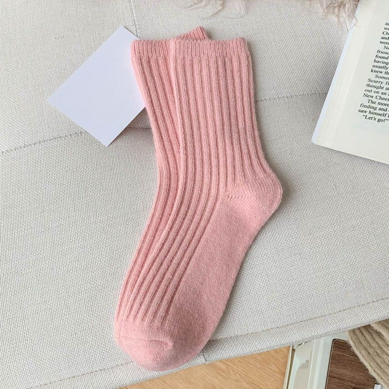 Cashmere Wool Long Casual Socks