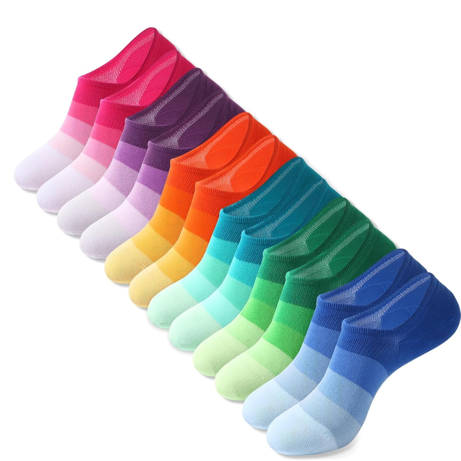 Casual Running Low Cut Athletic No Show Socks For MenCasual Running Low Cut Athletic No Show Socks For Men - Image 10