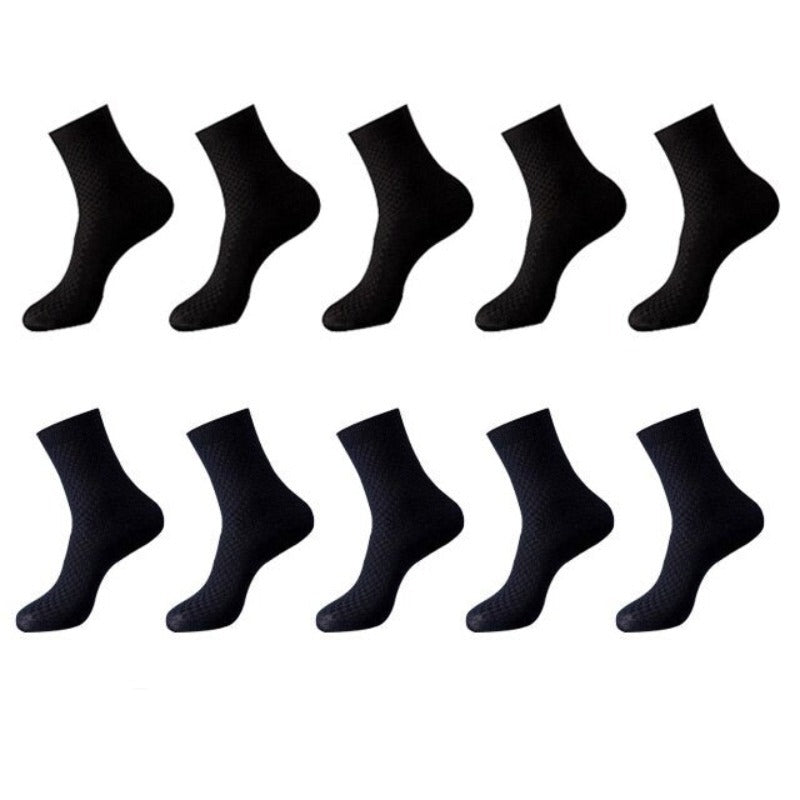 10 Pairs Bamboo Fiber Casual Long Socks10 Pairs Bamboo Fiber Casual Long Socks - Image 7