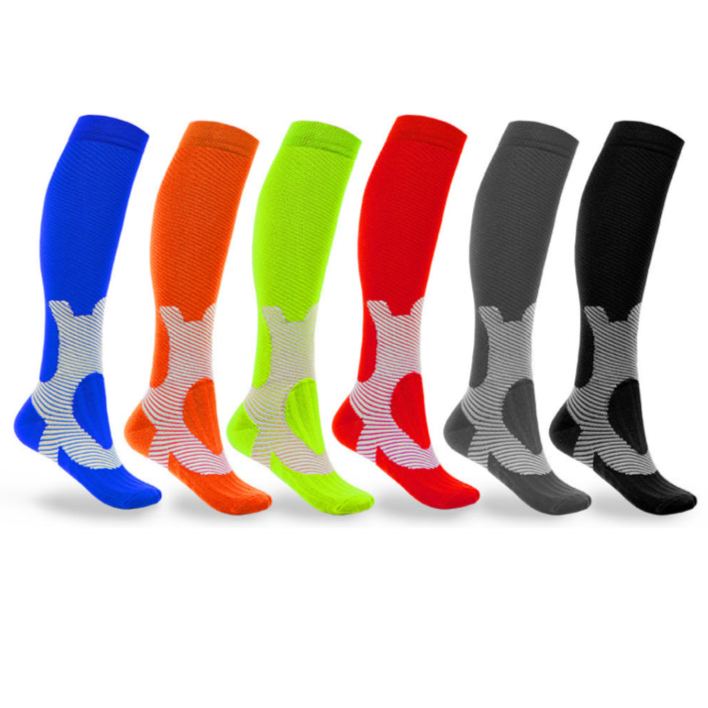 High Knee Plain Socks