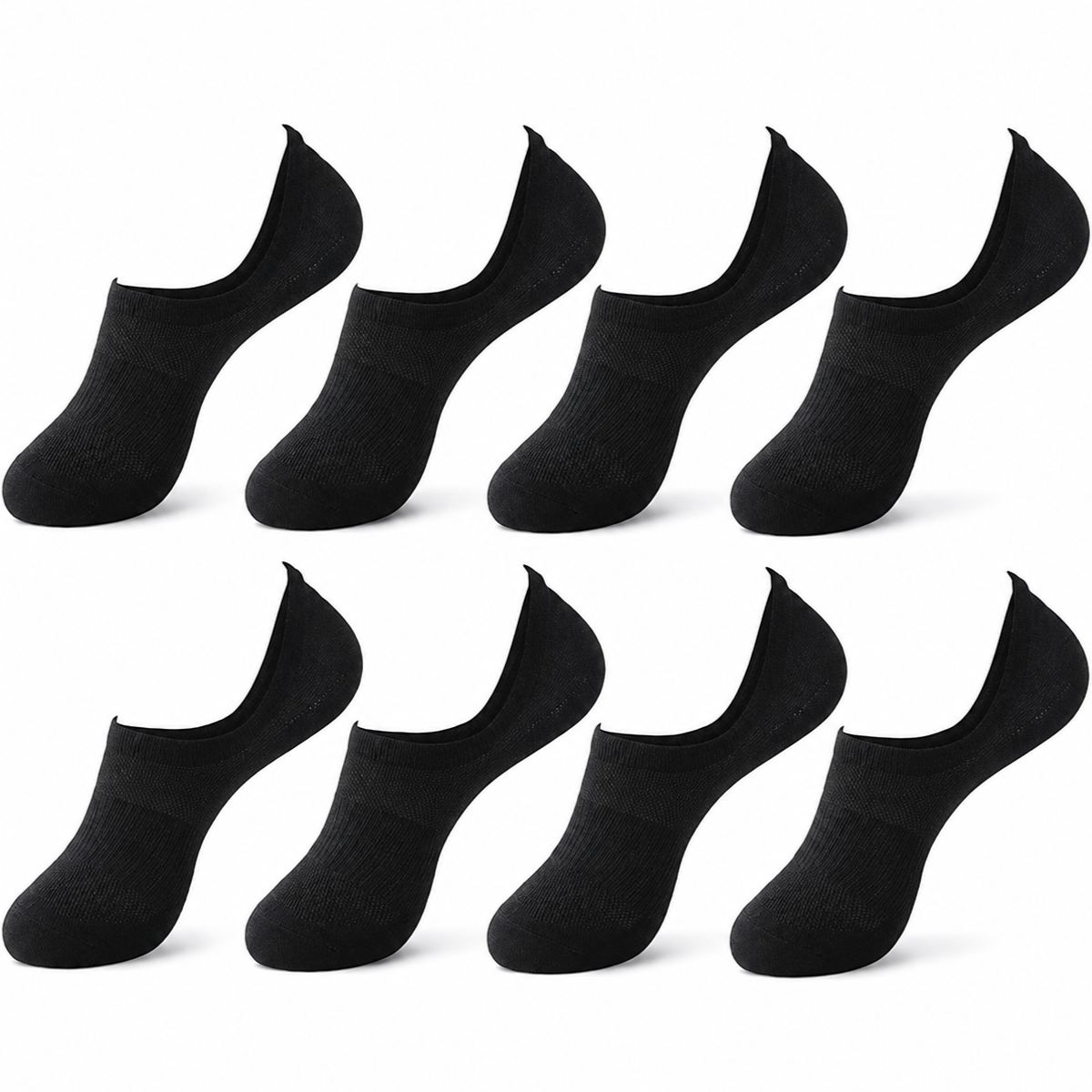No Show Low Cut Cushioned Invisible Socks