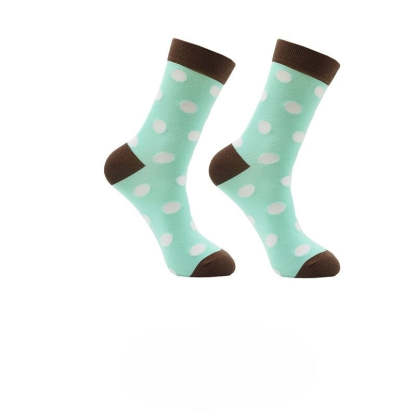 Retro Abstract Cotton Socks