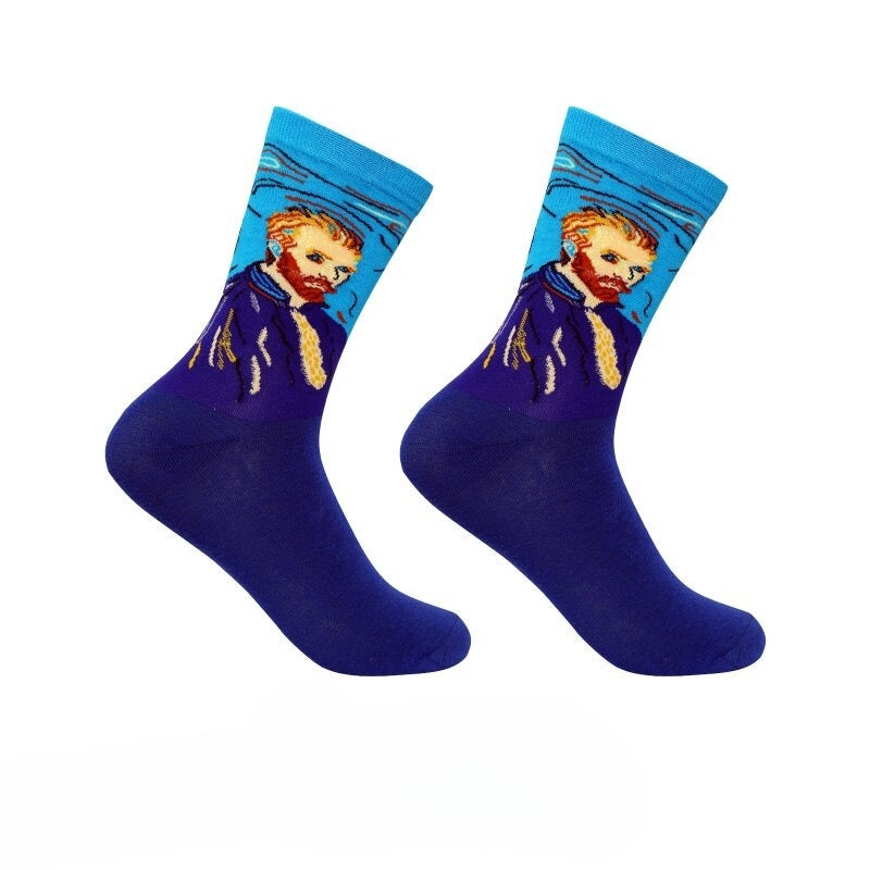 Casual Retro Style Cotton SocksCasual Retro Style Cotton Socks - Image 5