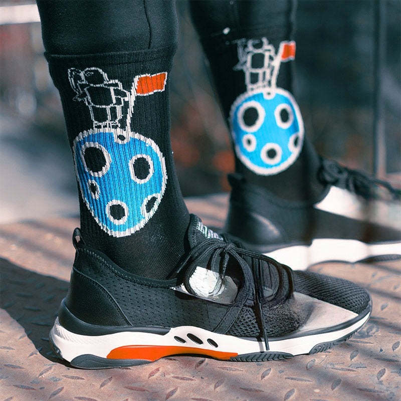 Casual Printed Basketball Socks