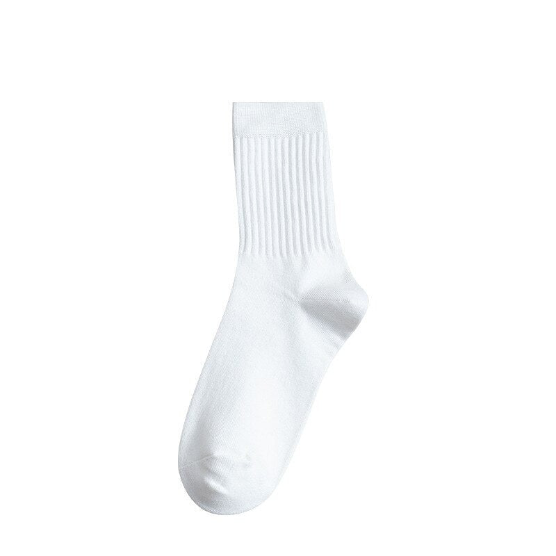 Solid Color Business Cotton SocksSolid Color Business Cotton Socks - Image 5