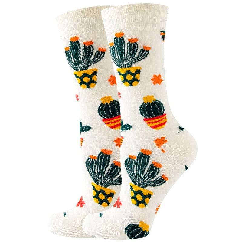 Printed Casual Socks For Women