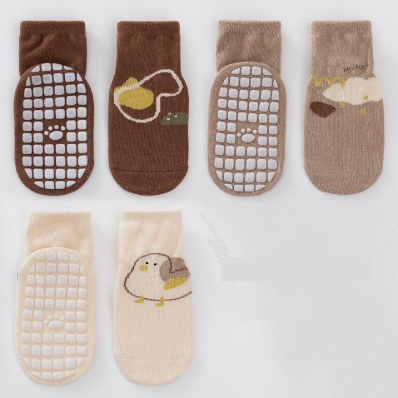 Cotton Anti Slip Socks For ChildrenCotton Anti Slip Socks For Children - Image 2