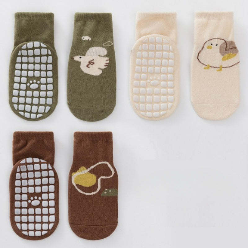 Cotton Anti Slip Socks For Children